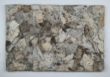 Fossilienbild, 1985, Müll auf Holz, 40,5 x 60,5 x 4,5 cm
