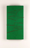 Mobiles Objekt, 1966, Draht, Holz, Farbe, 36 x 18 x 9 cm